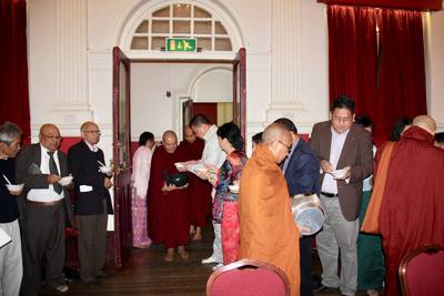 29th Kahtina Ceremony of Tisarana Vihara.