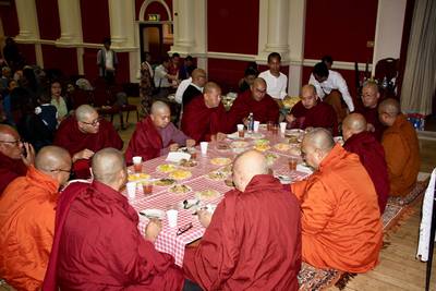 29th Kahtina Ceremony of Tisarana Vihara.