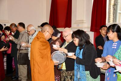 29th Kahtina Ceremony of Tisarana Vihara.