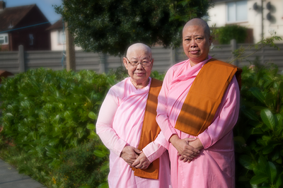 Nuns of Tisarana Vihara, August 2017