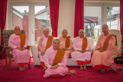 Nuns of Tisarana Vihara, August 2017